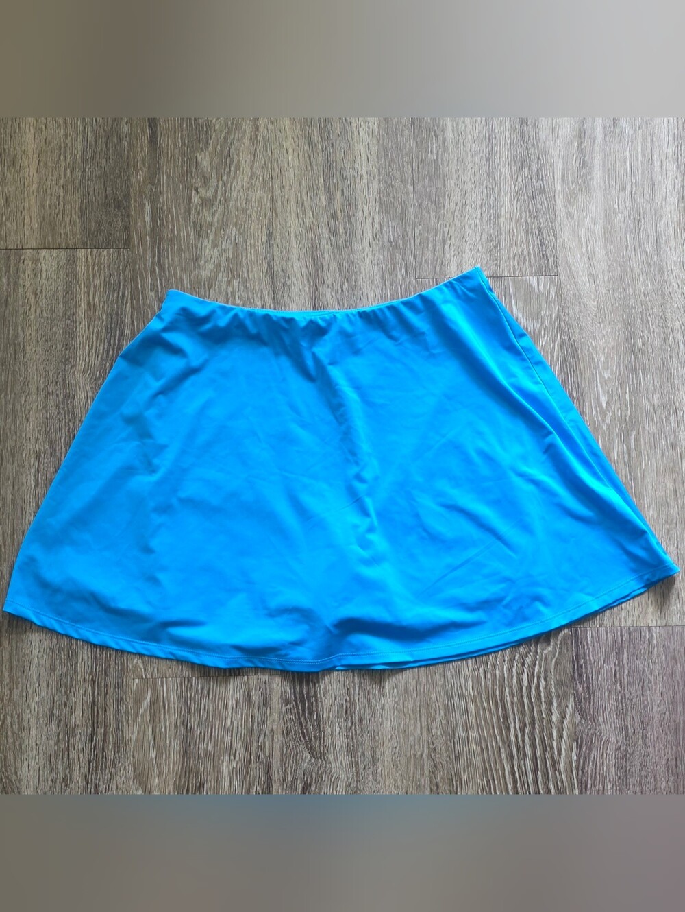 Women’s Bright Blue A-Line Skirt Tail Size M